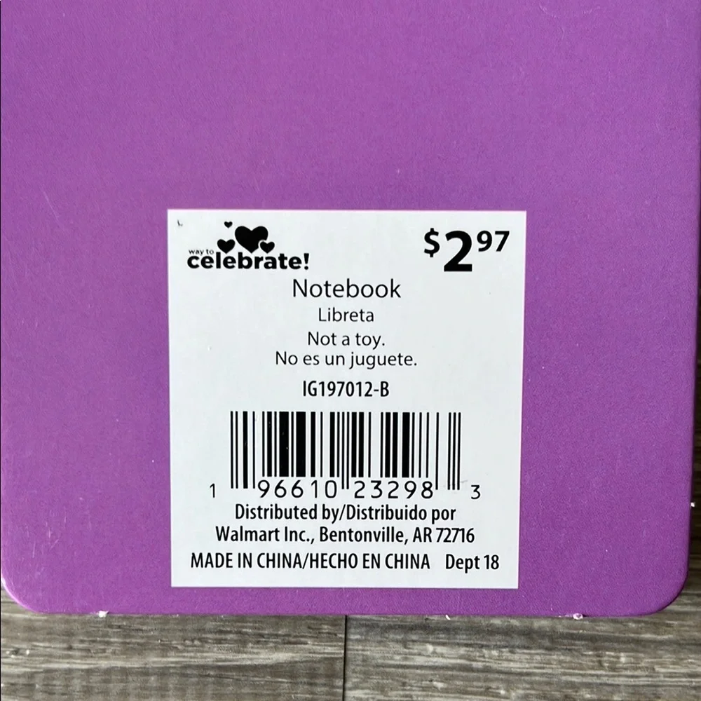 Colorful Teacher Appreciation Notebook